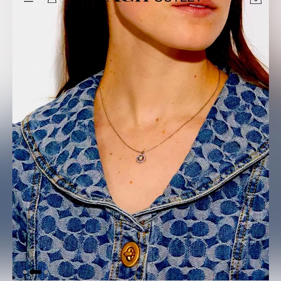 Signature Multicolor Crystal Necklace. New no tag picture one is similar . - Picture 1 of 4